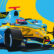 Alonso Illustration. Traditional illustration, and Vector Illustration project by Ricardo Planelles - 05.06.2021