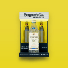 Seagram’s. Art Direction, Graphic Design, and Packaging project by Norman Pons - 05.05.2021