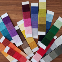 Mi Proyecto del curso: Teoría del color para proyectos textiles. Artesanato projeto de Melina Foglino - 10.05.2021