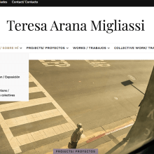 Mi Proyecto del curso: Creación de una web profesional con WordPress. Un proyecto de UX / UI, Informática, Arquitectura de la información, Diseño Web y Desarrollo Web de Teresa Arana Migliassi - 15.05.2021