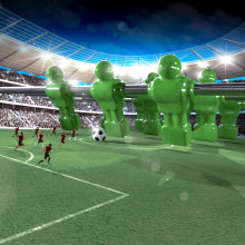 Futebol. Un proyecto de Diseño, 3D y Modelado 3D de Fabricio Marques - 20.05.2021
