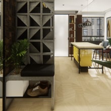 Reforma apartamento pequeno . Un proyecto de Arquitectura interior, Diseño de interiores e Interiorismo de Larissa Marotta Brosler - 16.05.2021