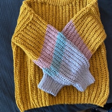 Mi Proyecto del curso: Crochet: crea prendas con una sola aguja. Un proyecto de Moda, Diseño de moda, Tejido, DIY y Crochet de lolo rodriguez - 01.06.2021