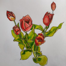 My project in Botanical Watercolor Sketchbook course. Un proyecto de Ilustración, Pintura a la acuarela, Ilustración botánica y Sketchbook de Renata Brito - 01.06.2021