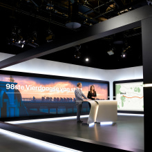 RTL Nieuws: A new face for TV news design. Un progetto di Motion graphics, Cinema, video e TV, Br, ing, Br e identit di Mark Porter - 04.06.2021