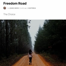 Freedom Road. Un proyecto de Escritura de Gigi Gibson - 07.06.2021