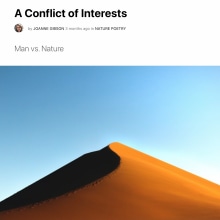 A Conflict of Interests . Un proyecto de Escritura de Gigi Gibson - 07.06.2021