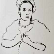 Erotic drawings. Un proyecto de Ilustración tradicional, Pintura, Dibujo e Ilustración de retrato de Jenny Gebauer - 07.06.2021