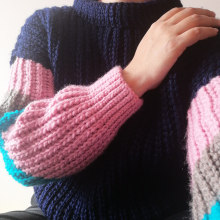 Mi Proyecto del curso: Crochet: crea prendas con una sola aguja. Fashion, Fashion Design, Fiber Arts, DIY, and Crochet project by tonalli.rf - 06.08.2021