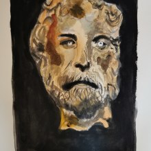 A greek statue. Un proyecto de Dibujo y Dibujo de Retrato de Michèle Voyer - 09.06.2021