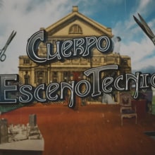 Boceto de Video Collage para Teatro Colón (Argentina). Animação, Colagem, Animação 2D, e Edição de vídeo projeto de Saúl Rivas - 09.12.2020