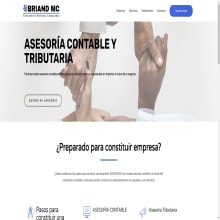 Desarrollo de sitio web para Estudio Contable. Web Development, CSS, and HTML project by Luis Miguel Castro Peralta - 05.10.2018