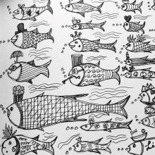 How to be a Hammerhead Shark. Un proyecto de Ilustración tradicional y Escritura de sayan10e - 12.06.2021
