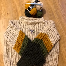 Mi Proyecto del curso: Crochet: crea prendas con una sola aguja. Un proyecto de Moda, Diseño de moda, Tejido, DIY y Crochet de noe_arte - 12.06.2021