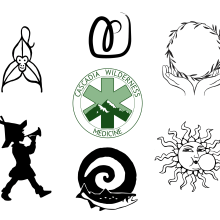 Commissioned Logos 2015 - 2019. Design de logotipo projeto de Page Ariel - 18.06.2021