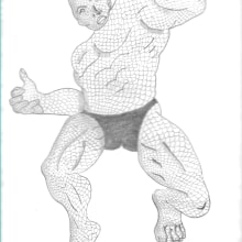 Mi Proyecto del curso: Ilustración para cómics: anatomía de un superhéroe. Un proyecto de Ilustración tradicional, Diseño de personajes, Cómic, Dibujo a lápiz y Dibujo anatómico de PABLO MARTINEZ HERNANDEZ - 19.06.2021