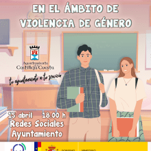 Cartel para taller sobre el acoso escolar en el ámbito de violencia de género. Un projet de Design , Illustration traditionnelle , et Publicité de Carlos Delgado López - 21.06.2021