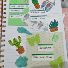 Mi Proyecto del curso:  Bullet journal creativo: planificación y creatividad . Traditional illustration, Lettering, Drawing, H, and Lettering project by Fatima Romero - 06.22.2021