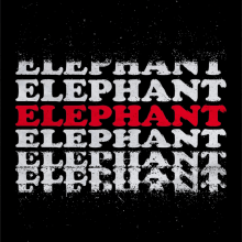 ELEPHANT - The White Stripes. Un proyecto de Motion Graphics, Animación y Tipografía de Paolo Tasso - 26.06.2021