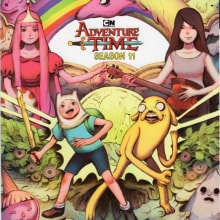 BOOM! Adventure Time Variant Covers. Traditional illustration, Painting, Comic, Drawing, Graphic Humor, Digital Painting & Ink Illustration project by Julie Benbassat - 06.26.2021