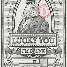 Lucky You. Traditional illustration, and Digital Illustration project by Ricky Arvizu - 06.30.2021