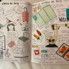 My project in Illustrated Life Journal: A Daily Mindful Practice course. Artes plásticas, Esboçado, Criatividade, Desenho, e Sketchbook projeto de dkemnitz12 - 01.07.2021