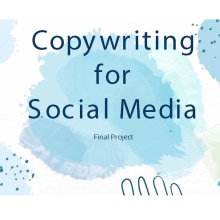 My project in Copywriting for Social Media course. Un proyecto de Escritura, Cop, writing, Redes Sociales y Comunicación de Maria Sawaya - 30.06.2021