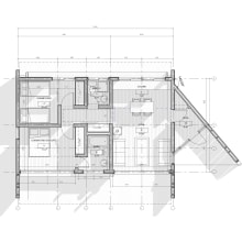 Lodge_Lat_V01. Un proyecto de Diseño y Arquitectura de Arturo Bustíos Casanova - 02.07.2021