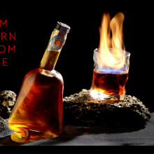 Xela, rum born from fire. Br, ing e Identidade, e Packaging projeto de Robert Barton - 06.07.2021