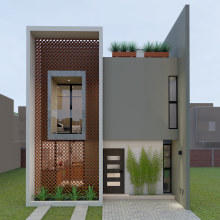 Casa Antigua Cementera . Un proyecto de Diseño, Arquitectura, Arquitectura interior, Modelado 3D y Diseño 3D de Raul Ceballos - 14.07.2020