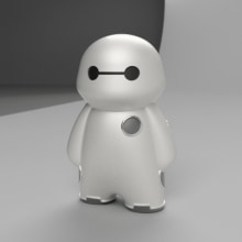 Mi Proyecto FillaFella - Baymax mode. 3D, Industrial Design, Product Design, 3D Modeling, and 3D Design project by Ale Araujo - 07.06.2021