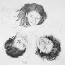 Trias Femina. Un proyecto de Dibujo a lápiz, Dibujo de Retrato y Dibujo realista de Marco Roling - 08.07.2021