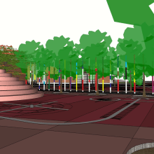 Playgrounds en Tuxtla Gutiérrez. Un projet de Architecture de Bruno Arancibia - 28.02.2021