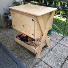 Pizza oven cart. Arts, Crafts, Furniture Design, Making, Interior Design, DIY, and Woodworking project by amilisic - 07.13.2021