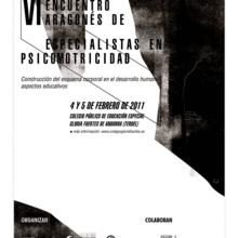 ENCUENTRO DE PSICOMOTRICISTAS DE ANDORRA. Design de cartaz projeto de Jose Palomero - 16.07.2021