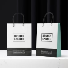 Brunch & Munch. Design, Br, ing, Identit, and Packaging project by Arcal Studio - 07.16.2021