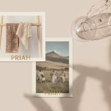Priah. Design, Br, ing, Identit, and Packaging project by Arcal Studio - 07.16.2021
