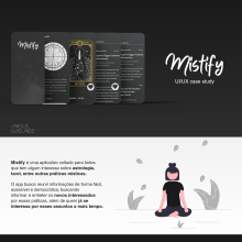 Mistify. Un proyecto de UX / UI, Diseño mobile y Diseño digital de Vinicius Guislande - 16.07.2021
