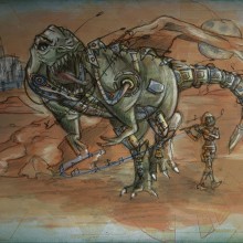 Last Martian (Concept Art). Un proyecto de Diseño, Ilustración tradicional, Diseño de personajes, Cómic, Bocetado y Dibujo a lápiz de Victoria García - 17.07.2021