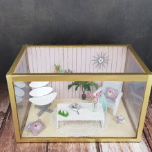 My project in Design and Build Miniature Interiors course. Arts, Crafts, To, Design, and DIY project by aleksandra.d.tanaskovic - 07.20.2021
