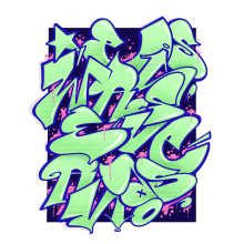 Graffiti Letters . Traditional illustration, Art Direction, Collage, Street Art, Digital Illustration, Digital Drawing, and Digital Painting project by el waves! - 07.23.2021