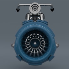 Prototipo de Moto retro futurista . Un proyecto de Creatividad de José Alejandro Gutiérrez soza - 19.03.2021