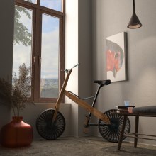 Kika bike renders. Un proyecto de 3D, Diseño, creación de muebles					, Diseño industrial, Diseño de producto y Diseño 3D de Eddie Mauro - 13.06.2021