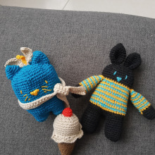 Mi Proyecto del curso: Amigurumi: creación de personajes con ganchillo. Arts, Crafts, To, Design, Fiber Arts, and Crochet project by Sara Loaiza - 08.02.2021