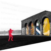 Biennale di Venezia . Un proyecto de Ilustración digital, Arquitectura digital e Ilustración editorial de Viviana Ferraro - 03.08.2021