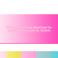 "Arelimb" (Marketing redes sociales). Marketing, Digital Marketing, Content Marketing, Facebook Marketing, YouTube Marketing & Instagram Marketing project by Areli Muñoz Blancas - 05.20.2021
