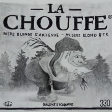 La Chouffe. Drawing project by Filo - 08.05.2021