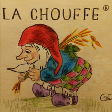 La Chouffe in colour. Drawing project by Filo - 08.05.2021