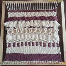 Mi Proyecto del curso: Introducción al tramado textil. Un proyecto de Artesanía, Decoración de interiores y Tejido de Carmen Contreras Ugalde - 06.08.2021