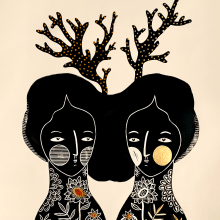SoMoS mAr / SoMoS oLeAjE. Un proyecto de Bellas Artes, Collage, Bordado e Ilustración textil de Esther Martínez - 22.03.2019